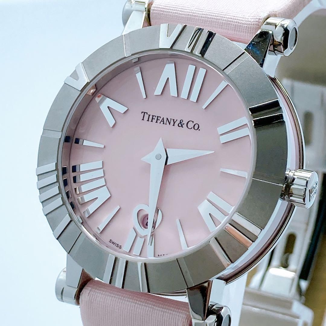 445ティファニー　アトラス　Z1300 デイト　ラウンド　腕時計　美品 445ティファニー アトラス Z1300 デイト ラウンド 腕時計 美品 - メルカリ