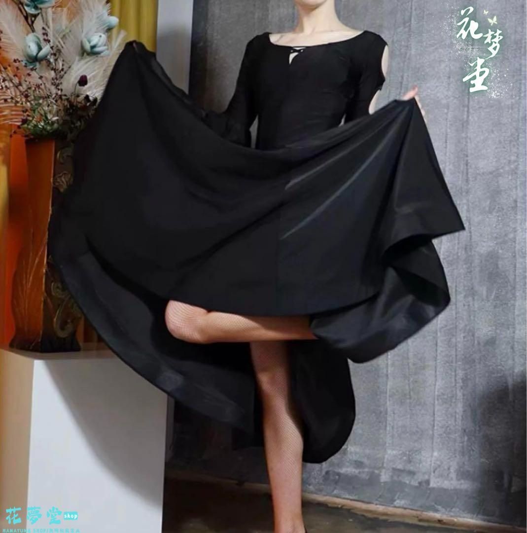 25年新作 新品未使用社交ダンス モダンドレス ワルツダンス服 舞台服