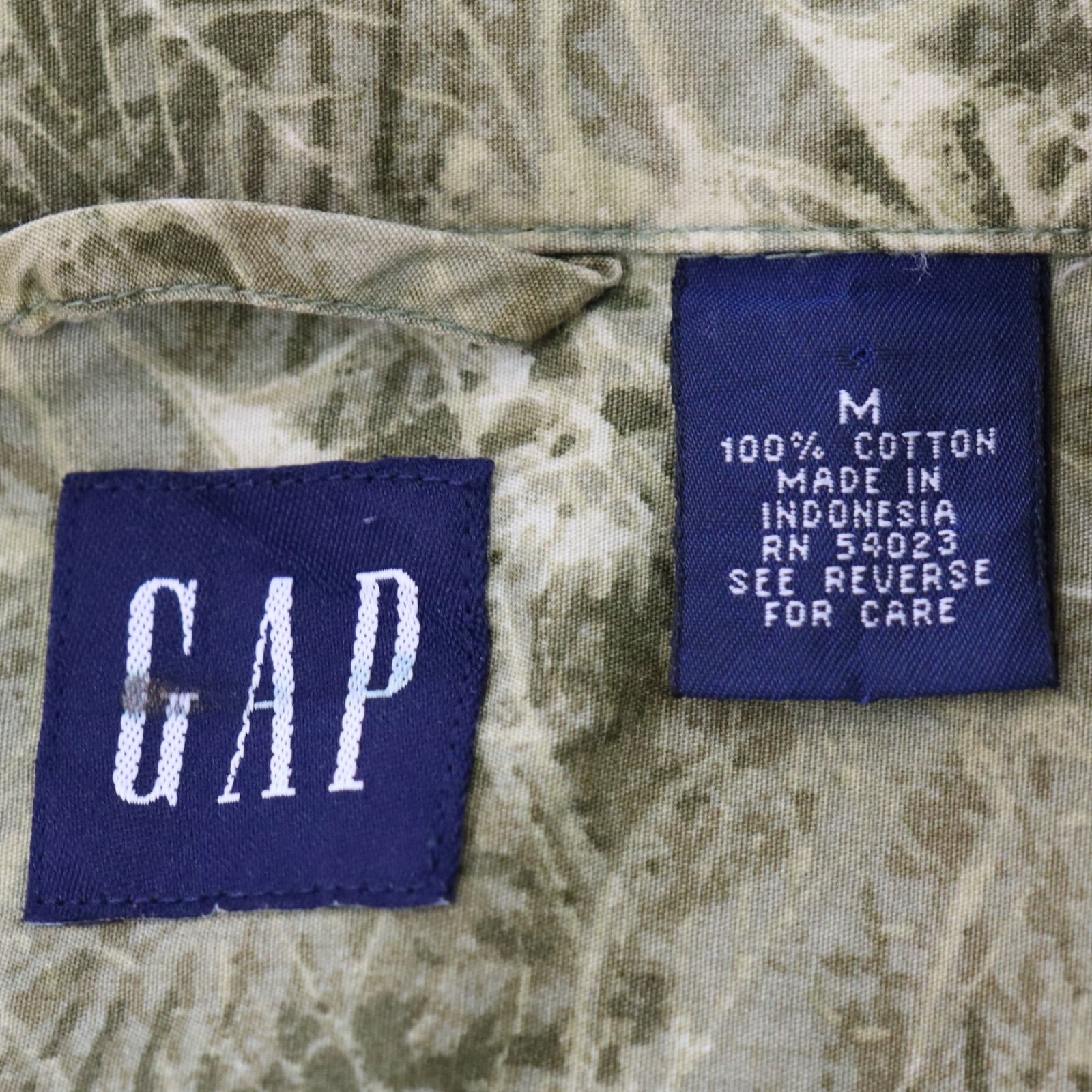 1990s 90年代　Old GAP オールドギャップ 90's~ Open Collar S/S Shirt 