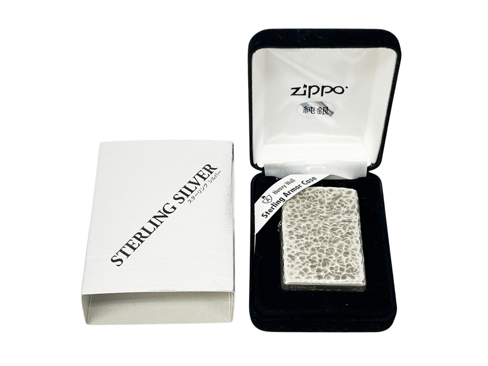 zippo (ジッポー) 2019年製 Heavy Wall STERLING SILVER スターリング 