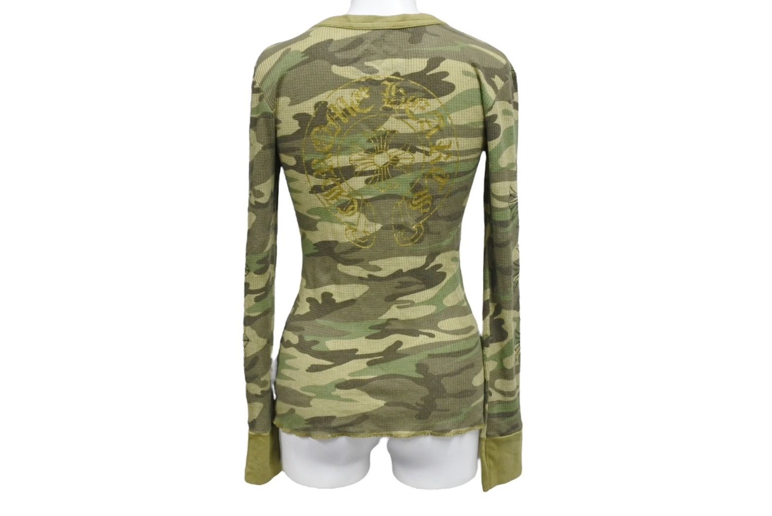 Chrome Hearts カモフラ ロンT 長袖 カットソー サーマル クロムハーツ