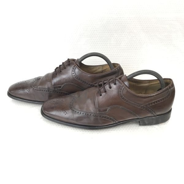 3万↑ドイツ製☆ロイド/Lloyd☆本革/ウイングチップ【8F/26.5/茶/BROWN