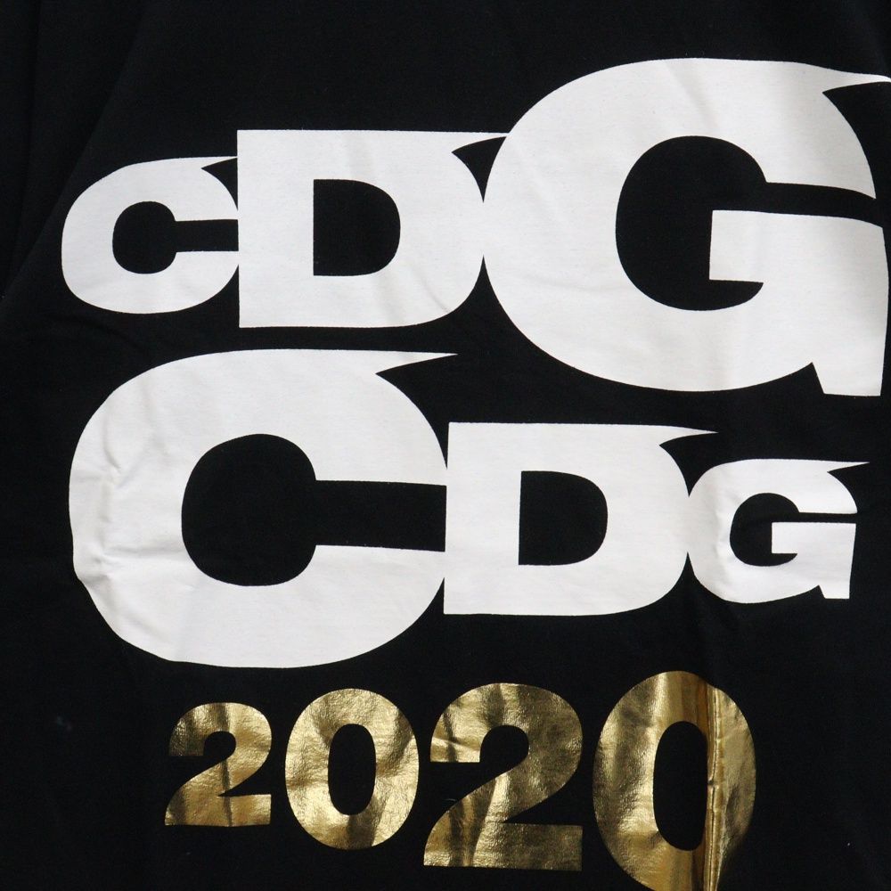 COMME des GARCONS (コムデギャルソン) CDGロゴ 2020 プリント クルー