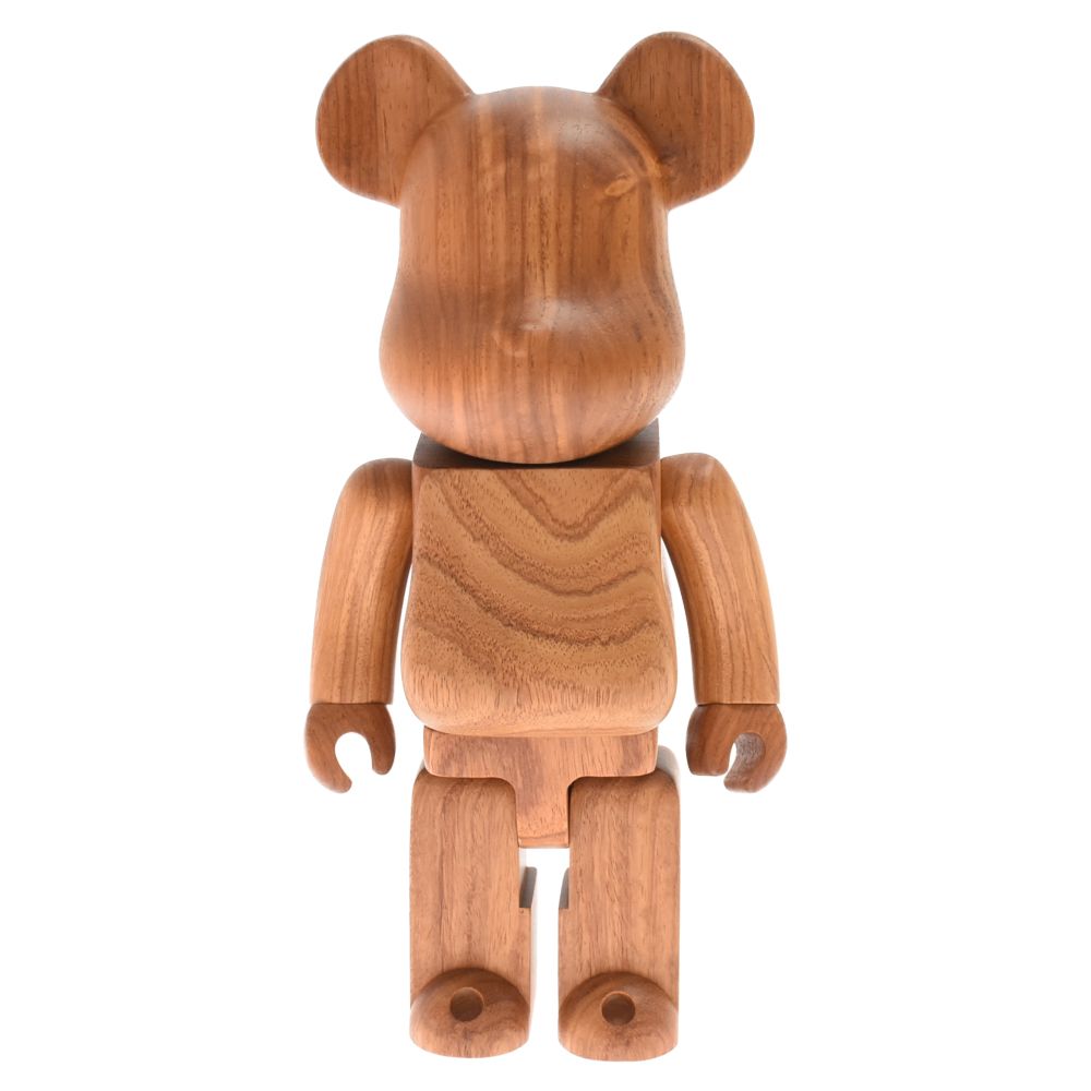 MEDICOM TOY (メディコムトイ) BE@RBRICK ベアブリック ×PORTER ポーター カリモク フィギュア 人形 木 ウッド 400%  - メルカリ