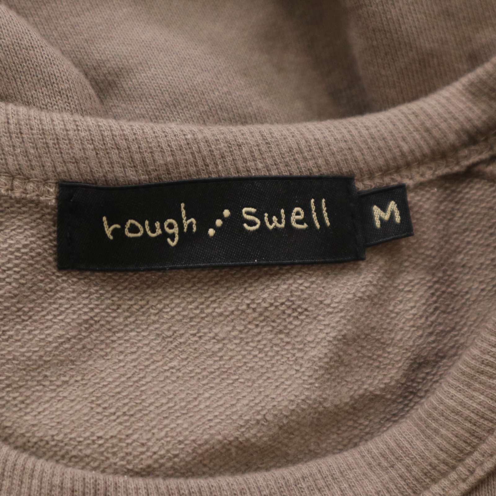 rough&swell ラフアンドスウェル　ボーダー　半袖スウェット　トレーナー rough&swell ラフアンドスウェル ボーダー 半袖スウェット