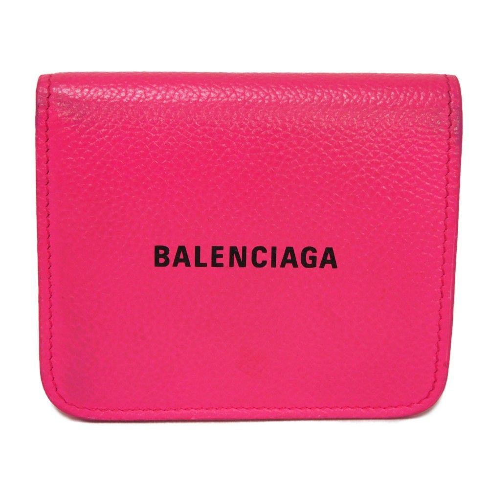 BALENCIAGA バレンシアガ キャッシュ フラップ コイン カードホルダー ...