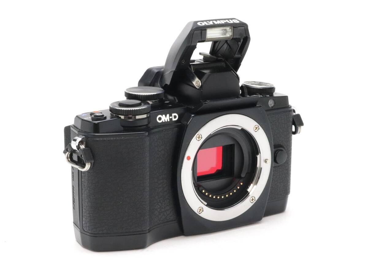 AB+ (良品) Olympus オリンパス OM-D E-M10 ブラック ボディ