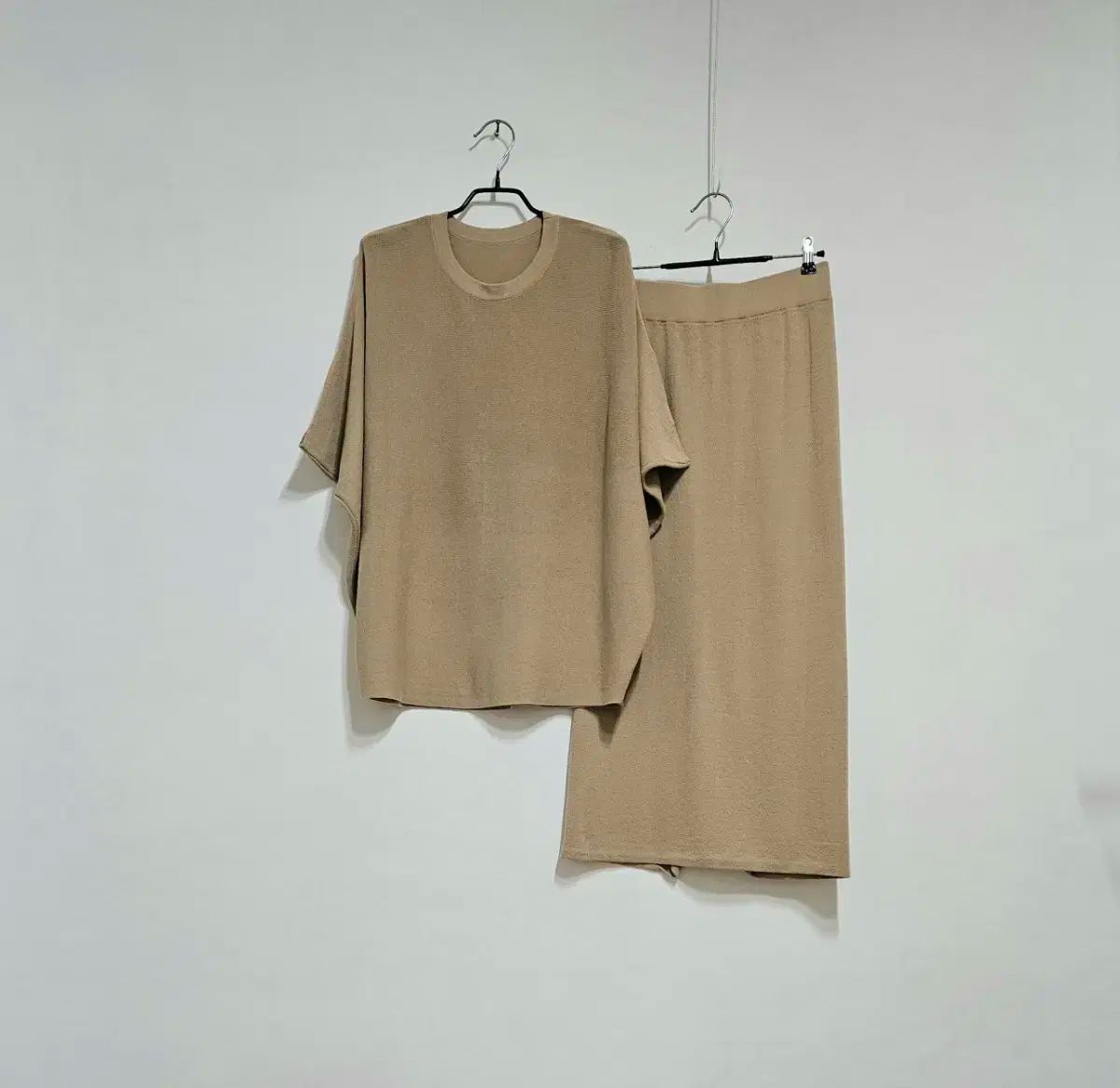 ニットスカート セットアップ