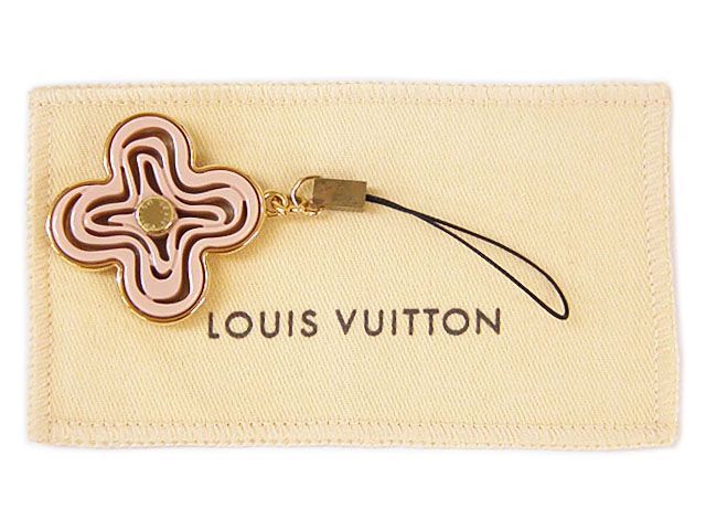 美品　ルイヴィトン　テレフォンヌ　アクセソワール　ストラップ LOUIS VUITTON 美品 ルイヴィトン アクセソワールテレフォンヌ