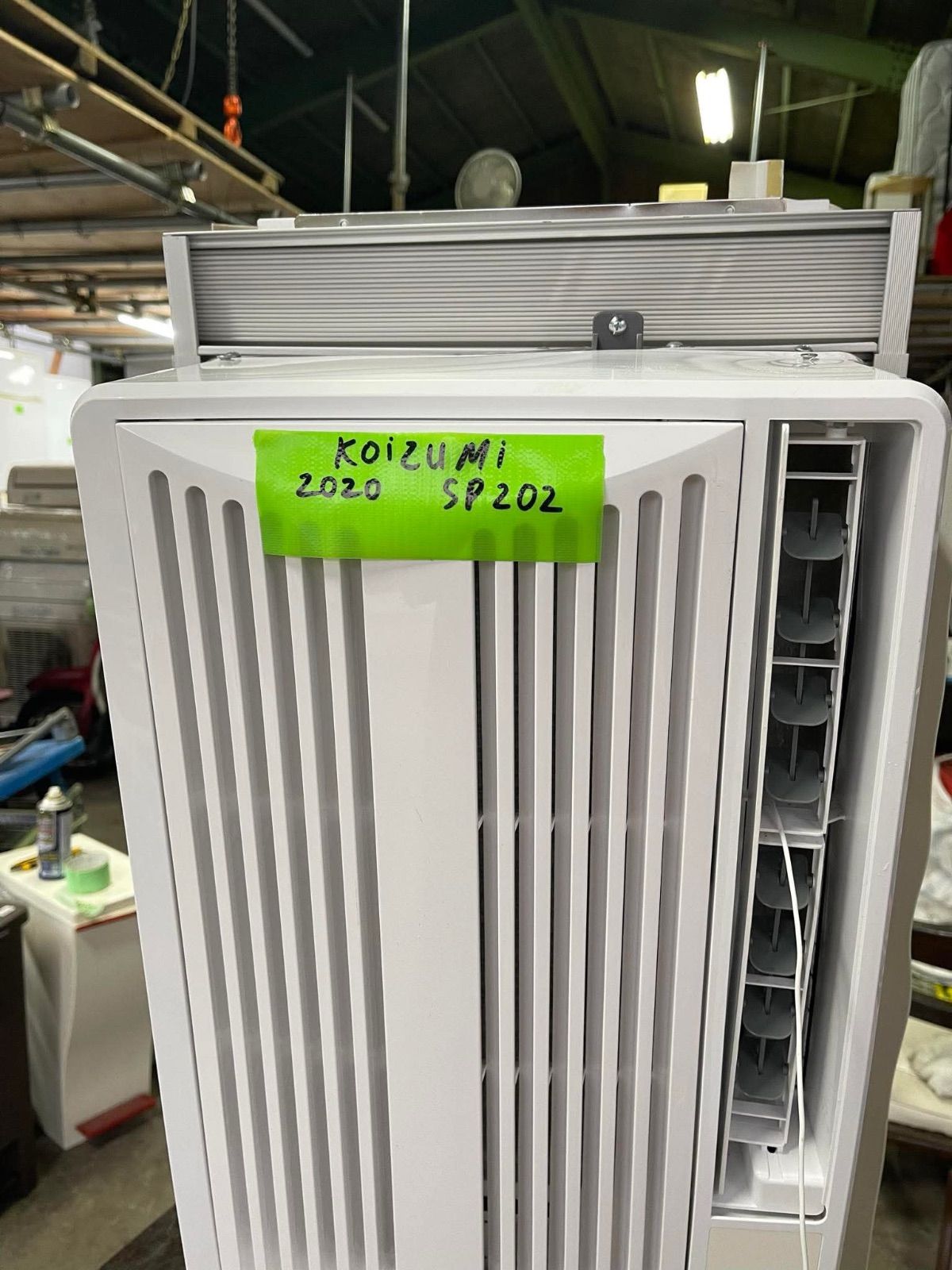 SP202 KOIZUMI 窓用エアコン　KAW-1995 ／2020年製 SP202 KOIZUMI 窓用エアコン KAW-1995 ／2020年製 - メルカリ