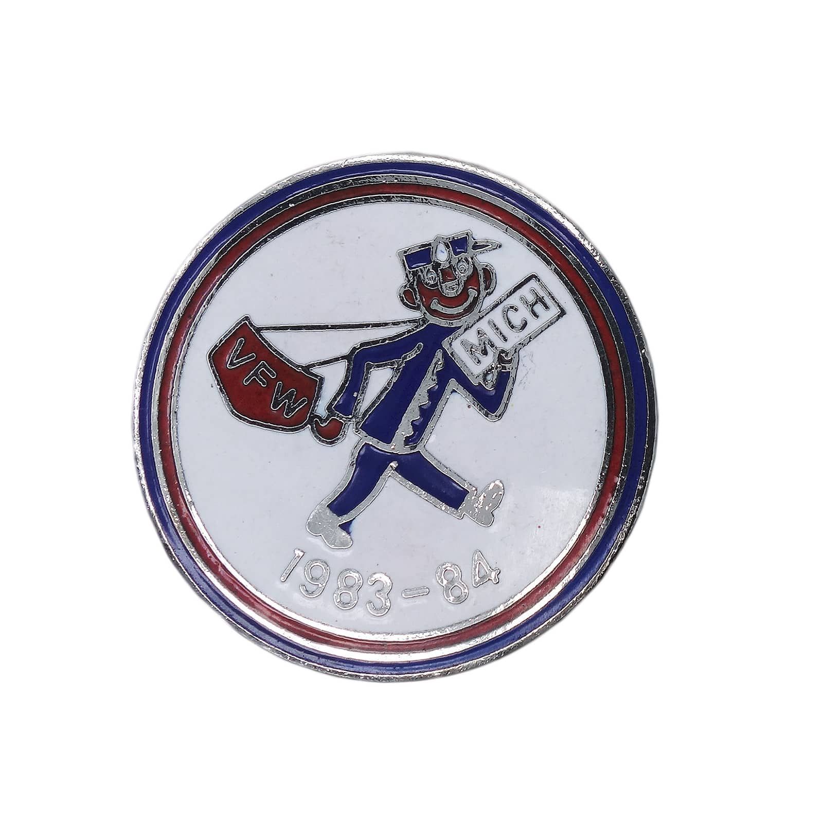 VFW MICH 1983-84 ヴィンテージ ピンズ アメリカ 退役軍人会