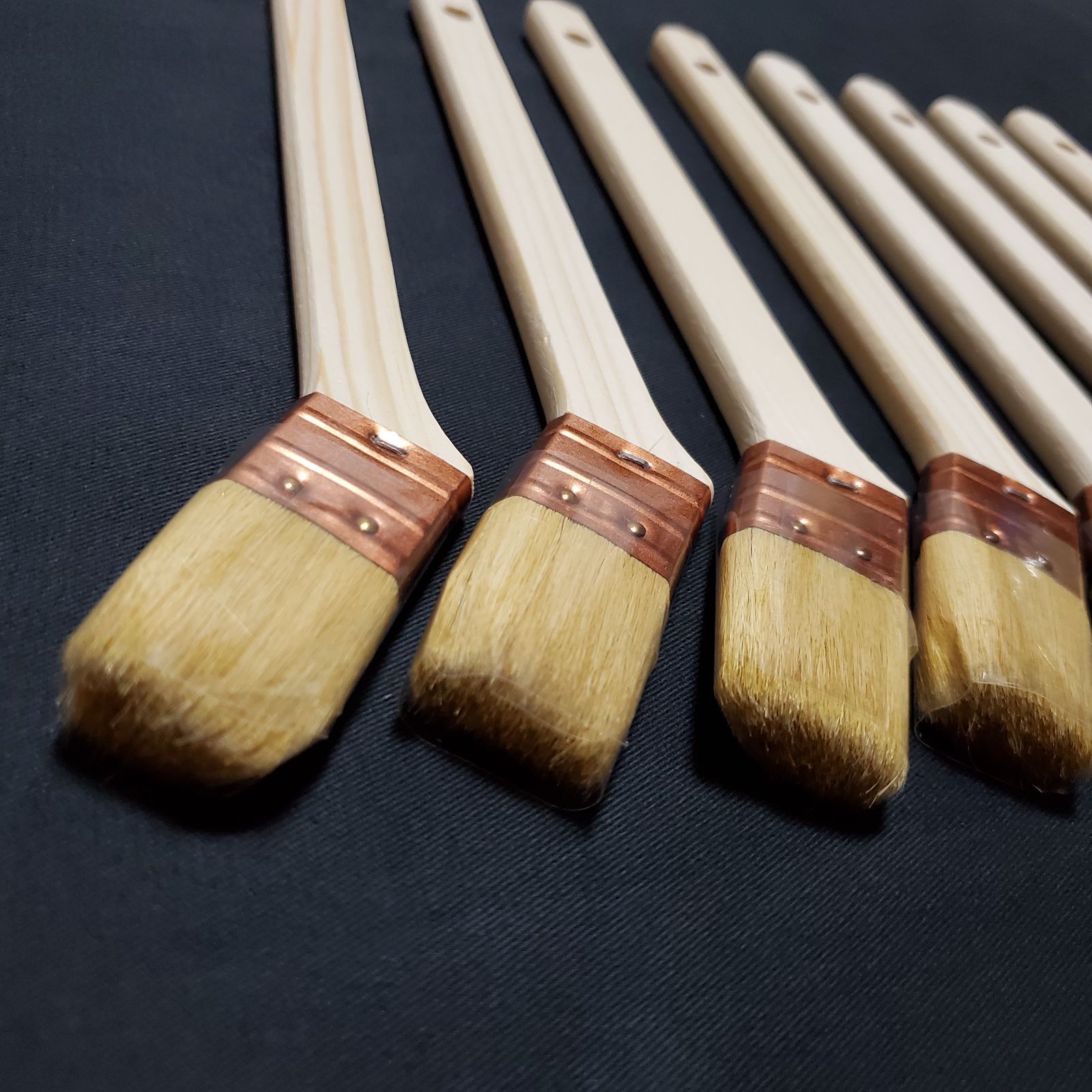 白毛 銅巻 鉄人 10号 30mm ×10本セット 好川産業(株)製 刷毛/ローラー 