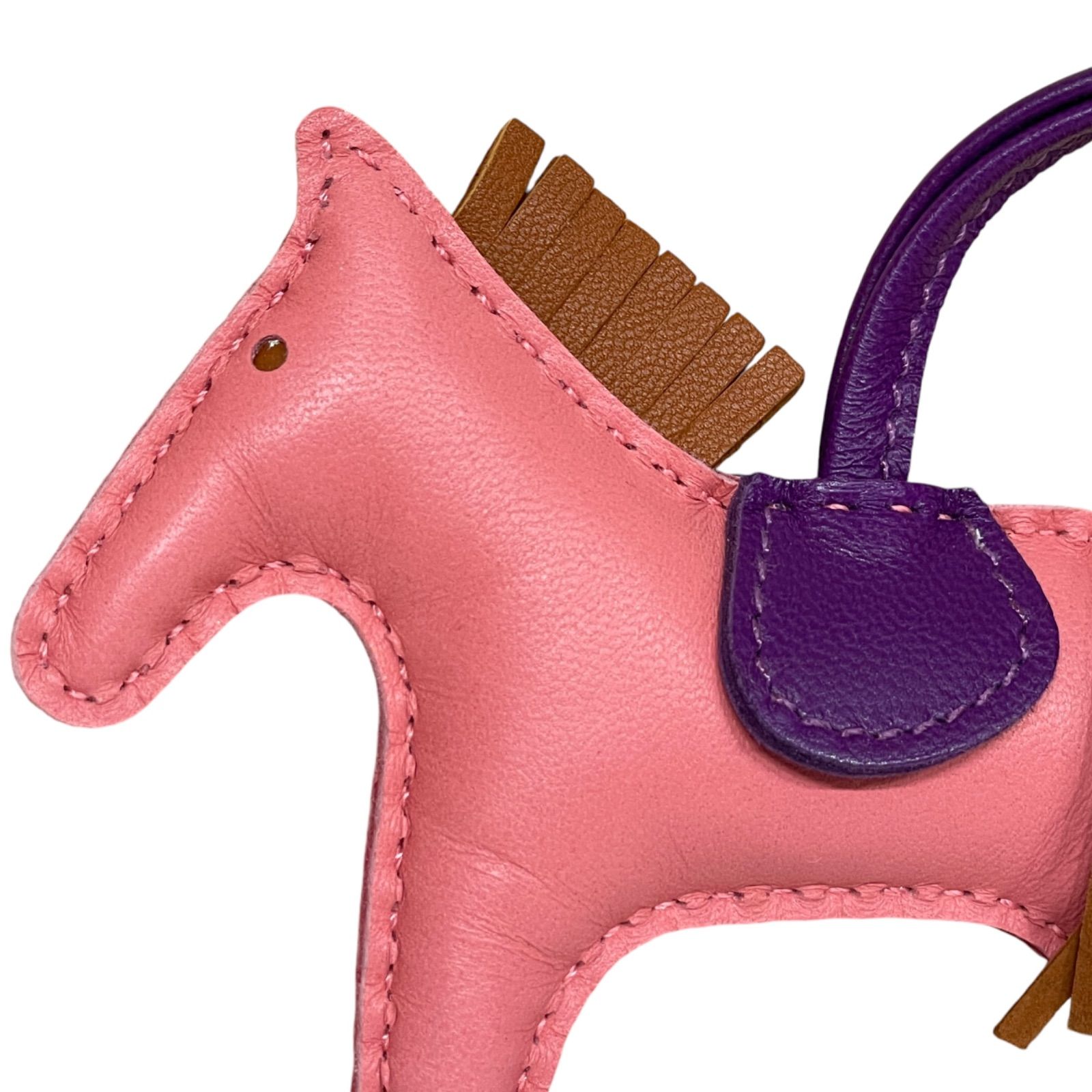 HERMES ロデオ PM ピンク系 エルメス チャーム ローズアザレ エルメス ロデオ ローズアザレ pm HERMES ロデオ PM ピンク系 エルメス