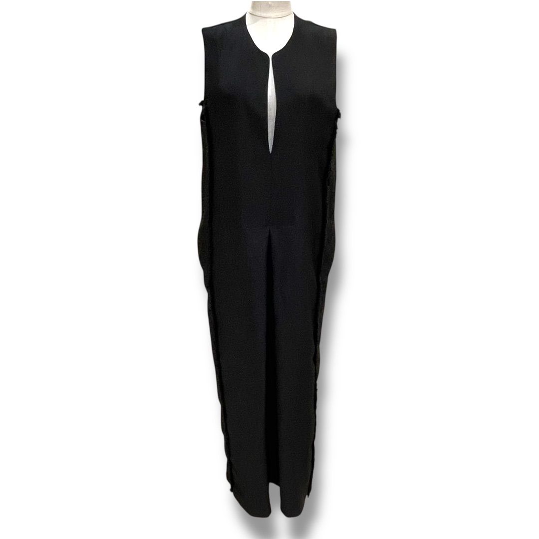 MARQUE MARQUE FRINGE ROMPER MODE CASUAL ADULT CUTE BEAUTIFUL NATURAL PANTS STYLE REVICE SECOND PARTY MINIMAL BLACK BLACK SIZE FREE WOMEN'S ALL SEASON GOGO USED CLOTHING KUKI WAREHOUSE NO. NAME 914