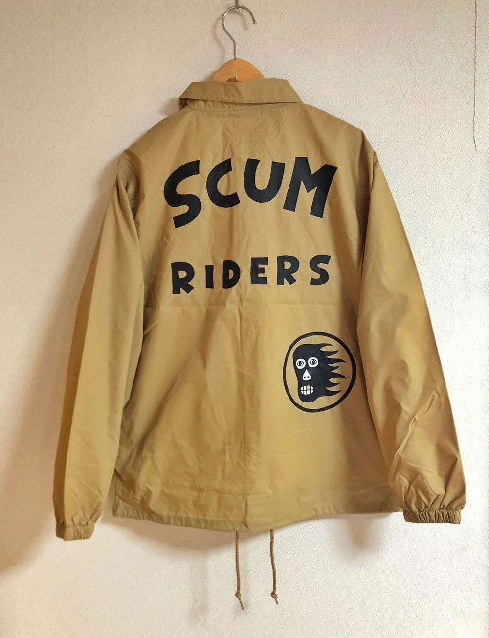 SCUMBOY TATTOO GO × PANDA BEARS / SCUM RIDERS / コーチジャケット
