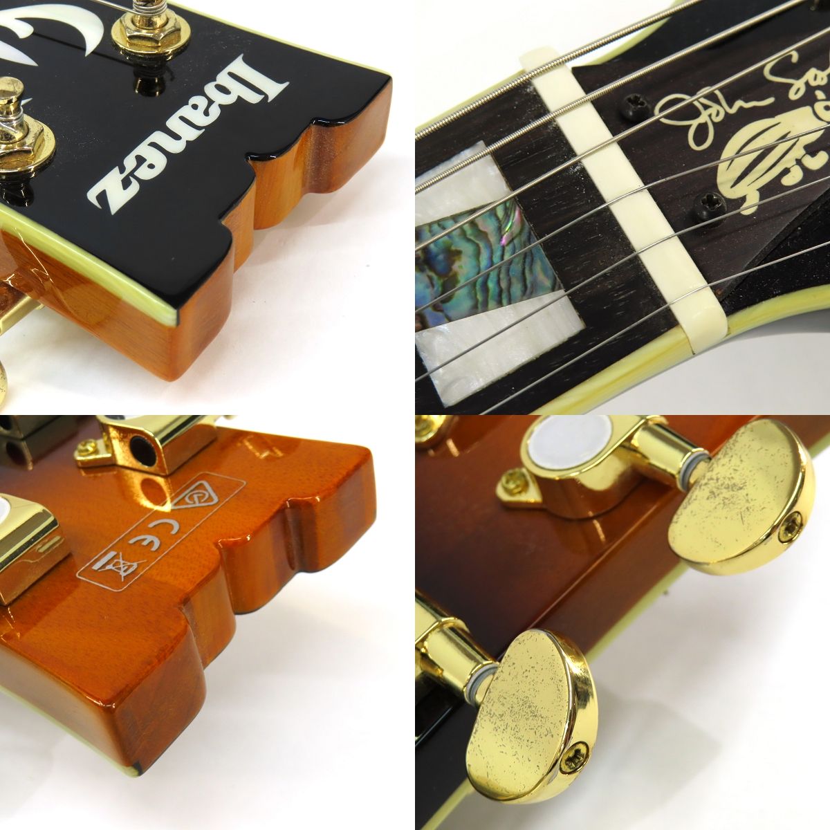 Ibanez アイバニーズ JSM10 VYS セミアコ セミアコースティック
