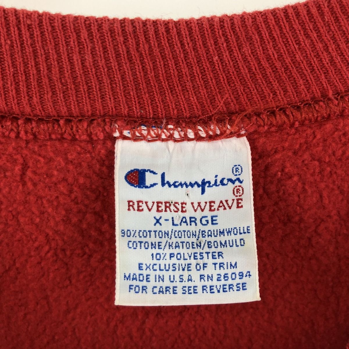 値下げ　チャンピオン リバースウィーブ 刺繍タグ 90s NFL 501様専用】チャンピオン スーパーボウル NFL リバースウィーブ