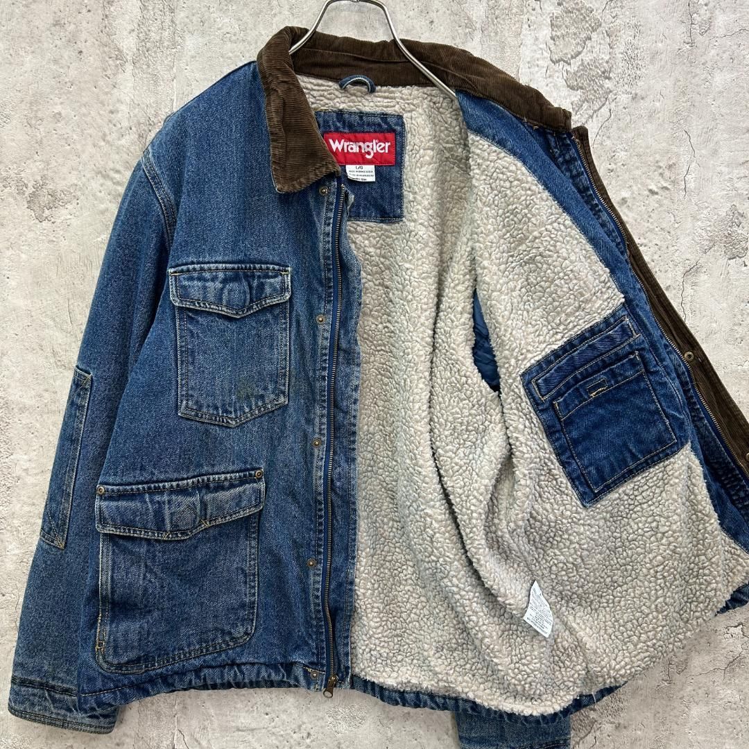 ラングラー 襟コーデュロイ