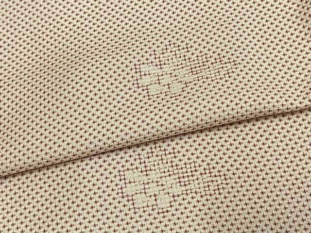 平和屋着物▽上質なお召 単衣 草花文 正絹 逸品 AAAW7878fy - メルカリ