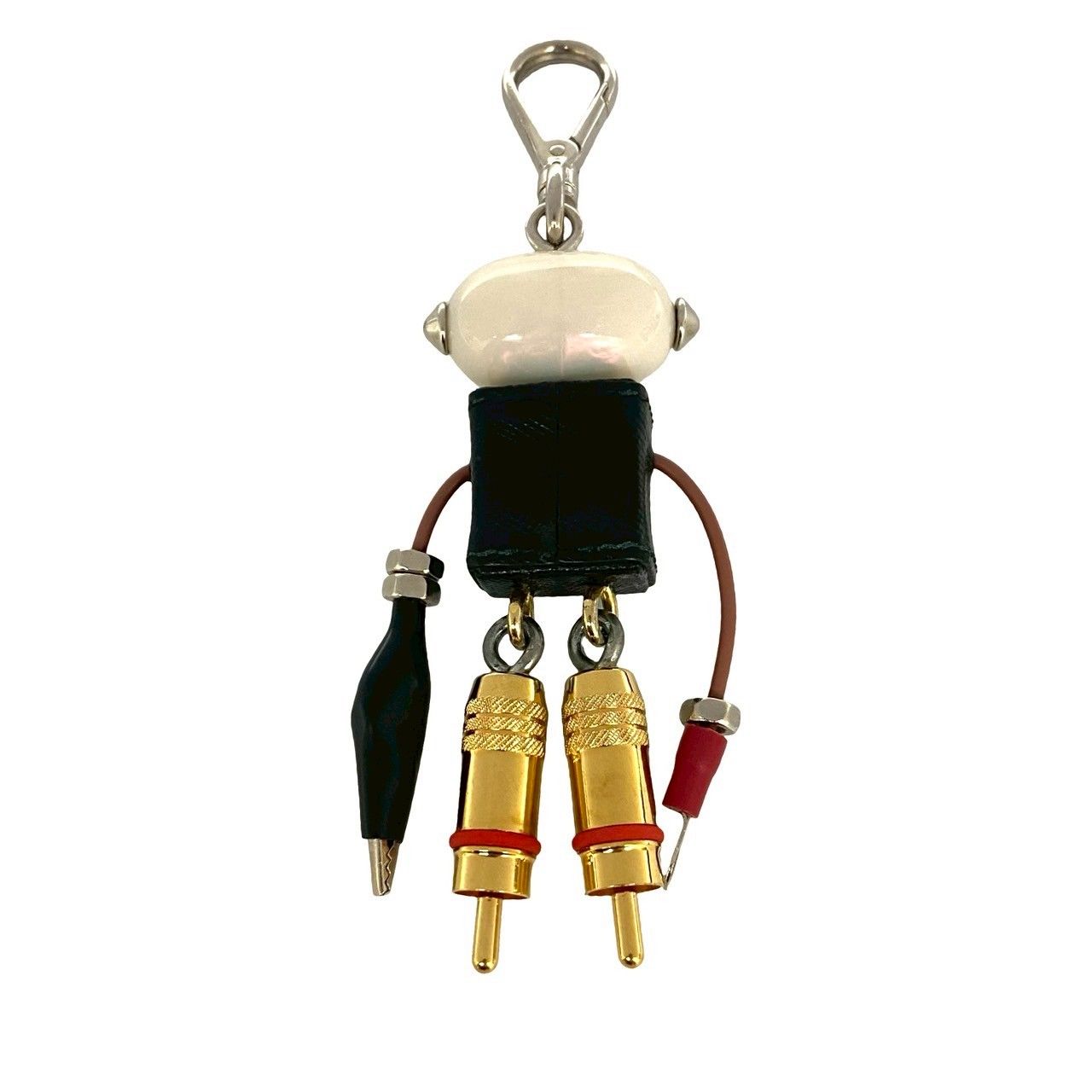 極 美品 箱 袋付き PRADA プラダ ロボット チャーム エドワード