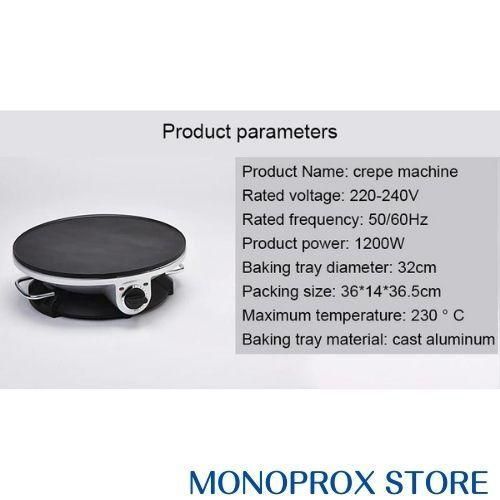 送料無料 クレープメーカー 生地 クレープ焼き器 鉄板 電気 パン WWW_SUPERTOOLSSHOP_NL