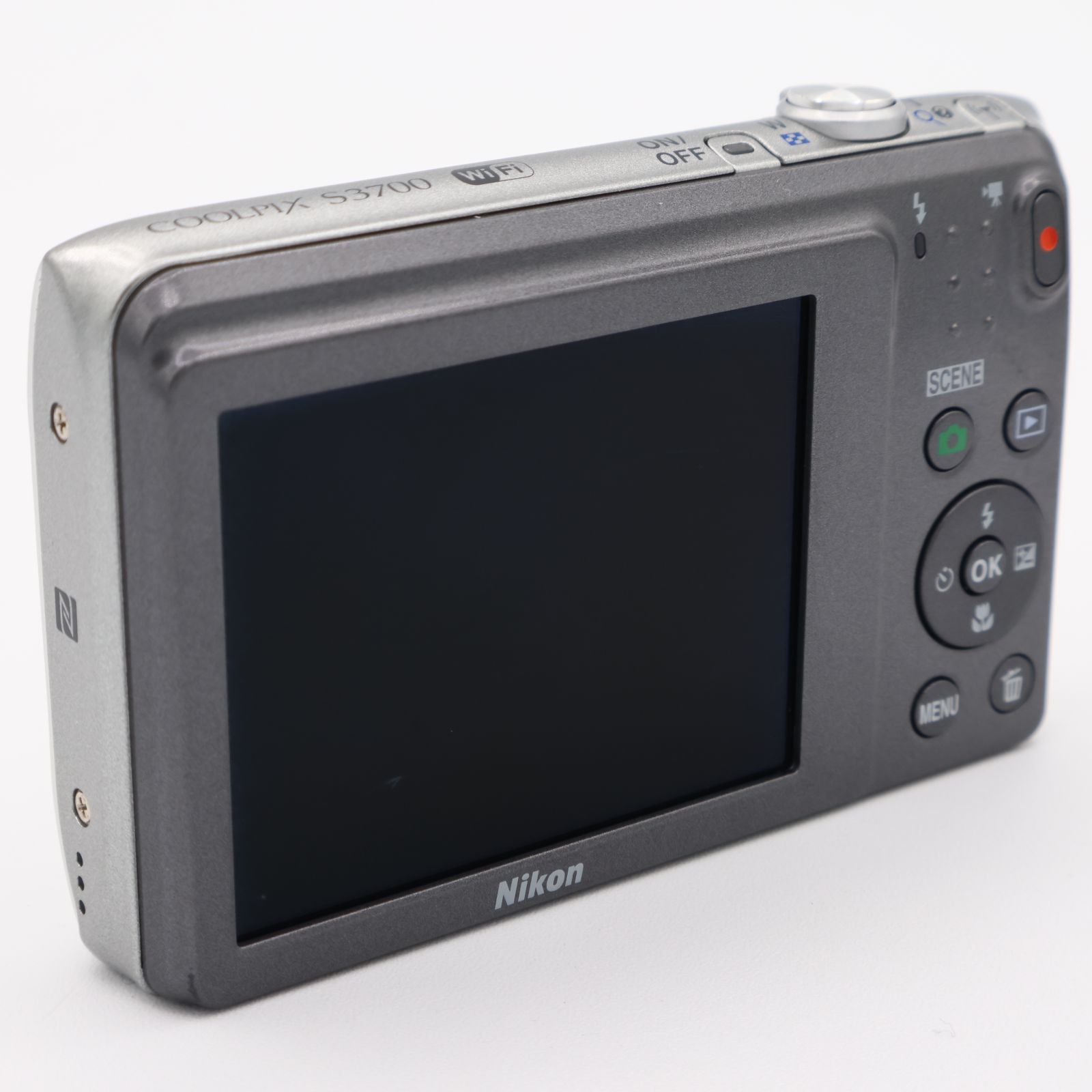 Nikon デジタルカメラ COOLPIX S3700 シルバー 光学8倍ズーム Nikon デジタルカメラ COOLPIX S3700 シルバー 光学8倍ズーム
