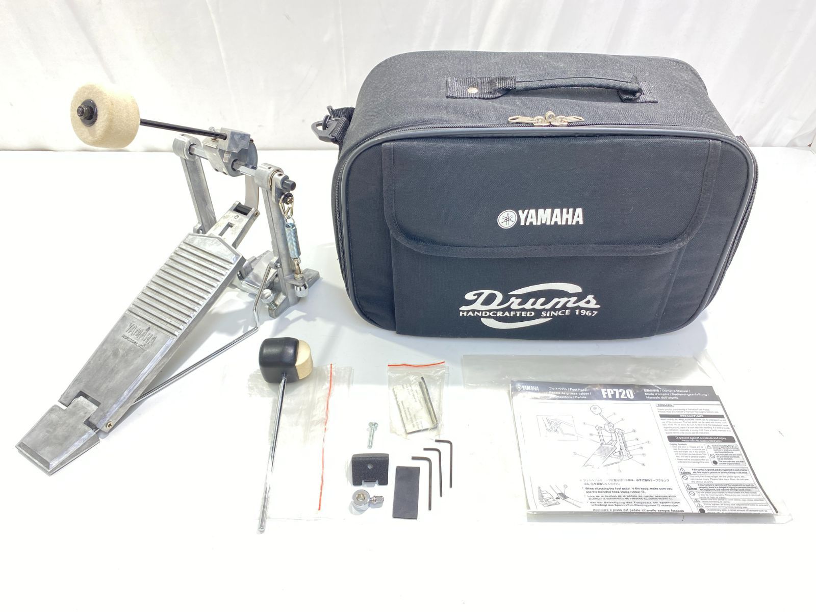 七重浜店63-1-250909 品 YAMAHA FP-720 ヤマハ フットペダル シングルペダル 打楽器
