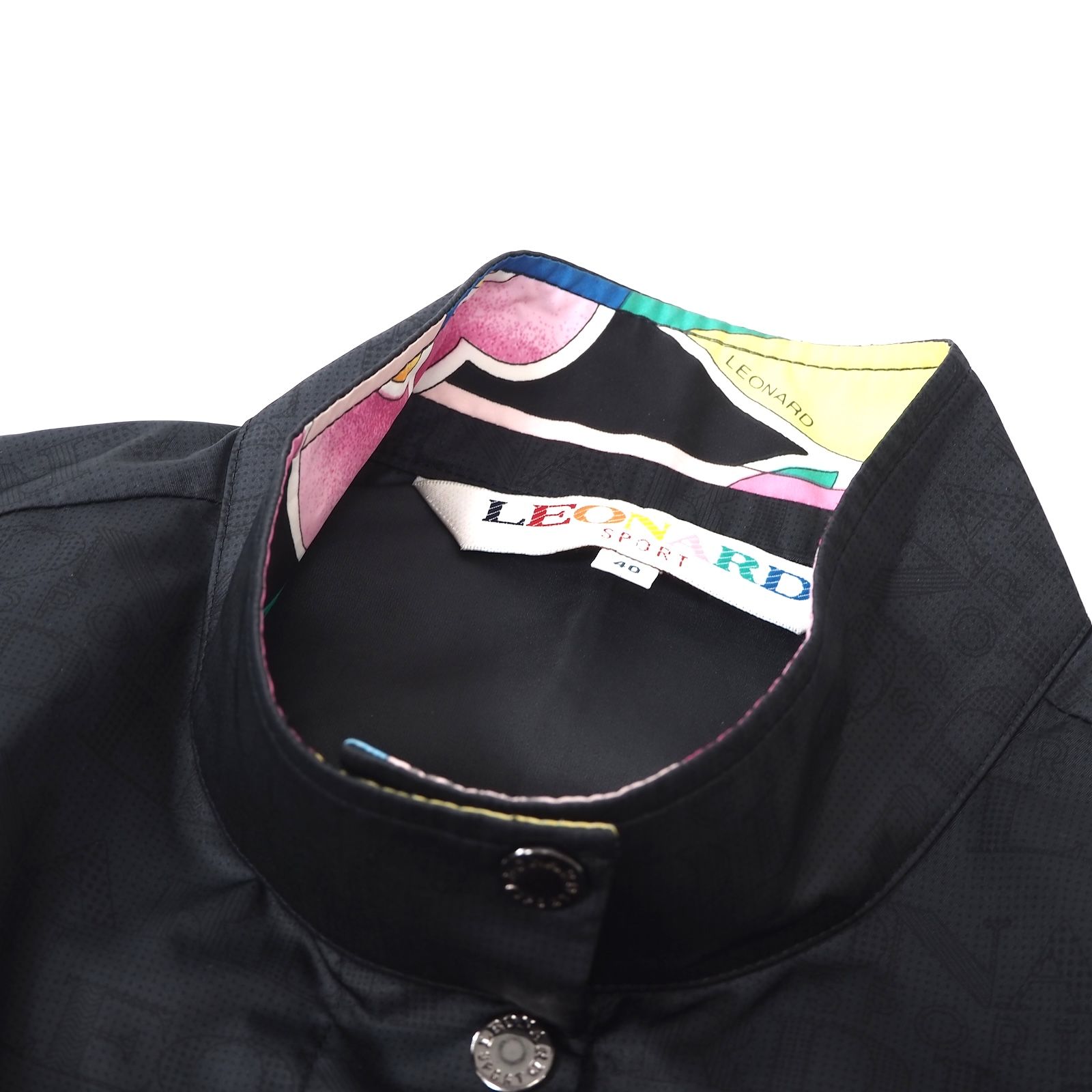 LEONARD ブラウス 黒色 40サイズ LEONARD ブラウス 黒色 40サイズ ブラウス｜レオナール 公式オンライン