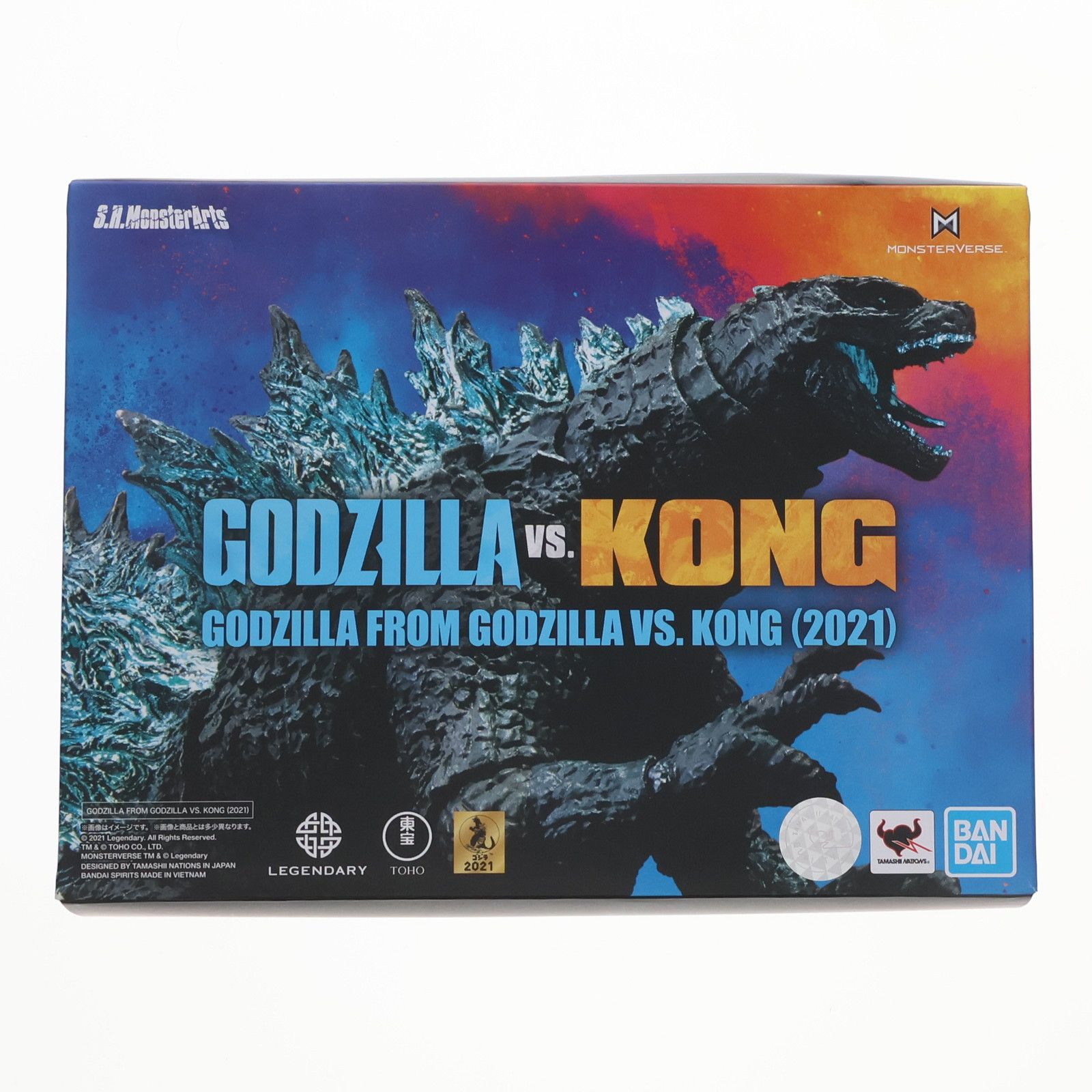 S.H.MonsterArts(モンスターアーツ) GODZILLA from Movie 『GODZILLA VS. KONG』(ゴジラvsコング)(2021)(仮) 完成品 可動フィギュア バンダイスピリッツ