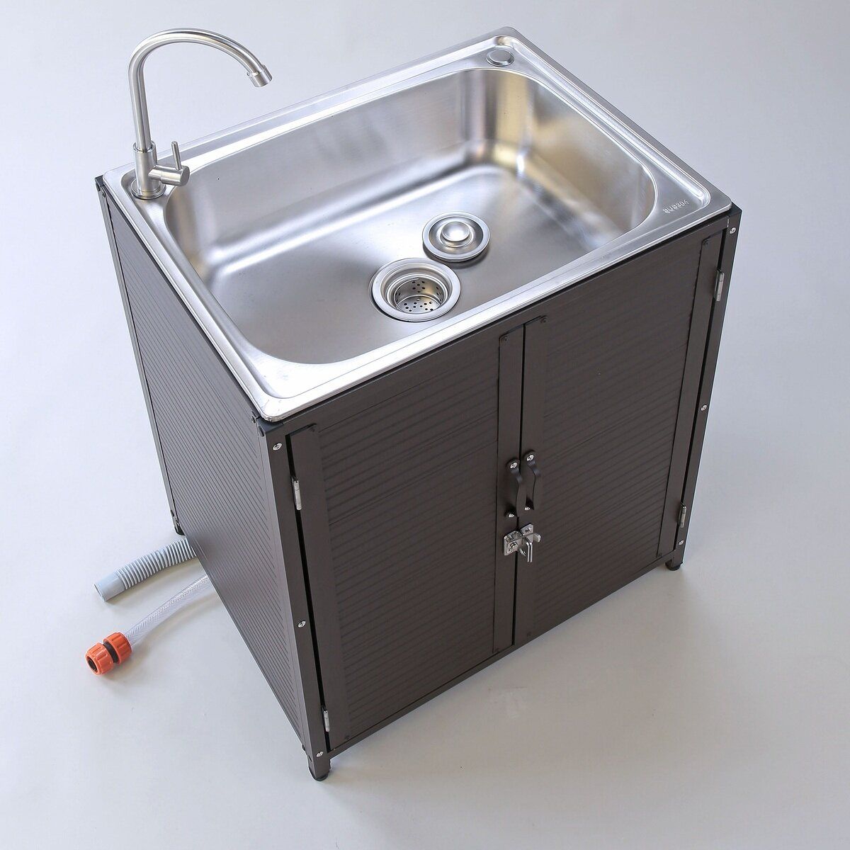 コストコ APET ステンレス流し台 アルミ囲いユニットタイプ TAN-3035 ct64671 mof