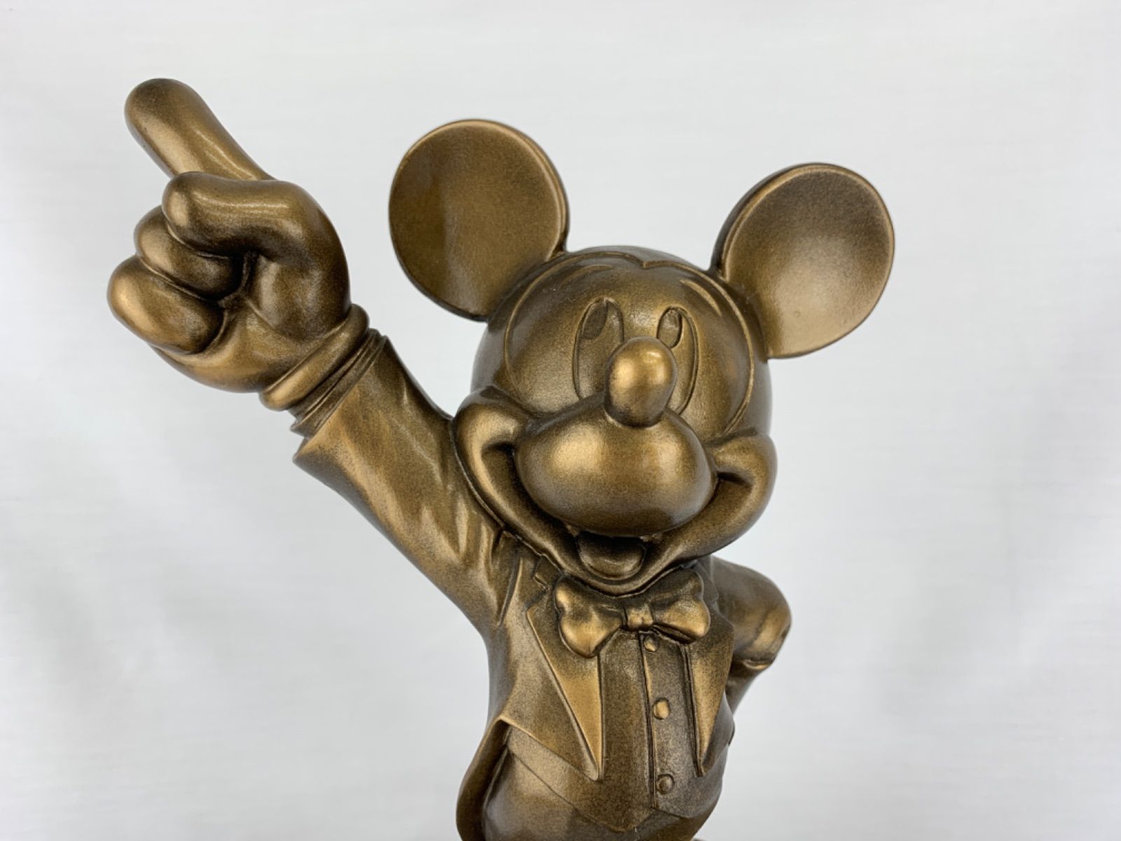 非売品　第一生命　ディズニー　オルゴール　ミッキー　銅像　インテリア 564.ミッキーマウス像 第一生命 ディズニー オルゴール