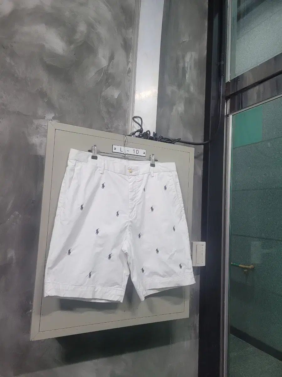 POLO ポロ 白 コットンハーフパンツ 35 サイズ
