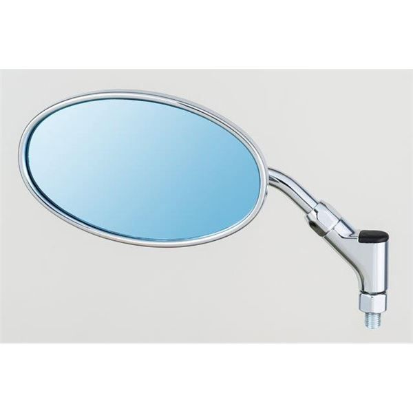 クーポン配布中-スーパー 対象 タナックス TANAX クラシカル3ミラー シルバー ブルー鏡 左右共通 ネジ径10mm