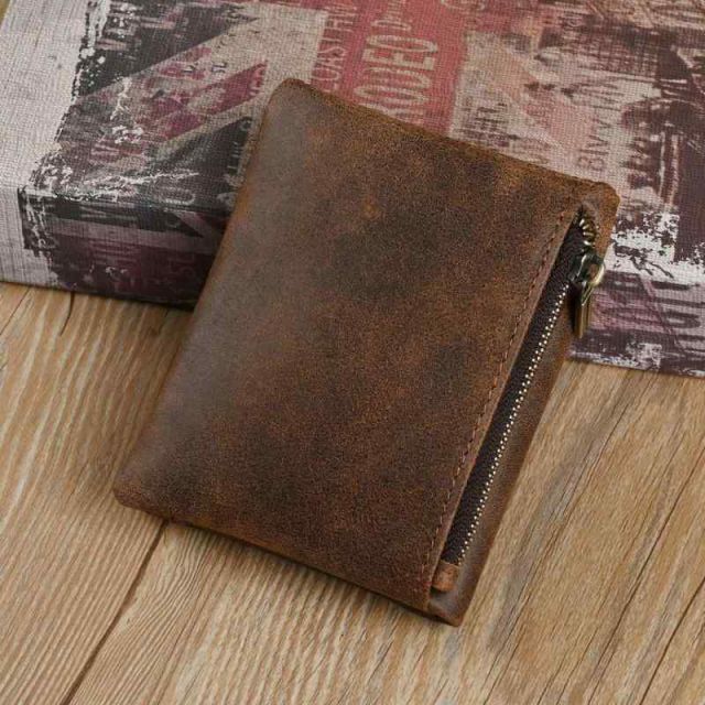 メンズ 鞄 カバン バック ファッション オシャレ アイテム 小物  レトロ トップレイヤー 牛革 ウォレット メンズ レディース カジュアル マルチ カードスロット 革 コインケース 収納 
