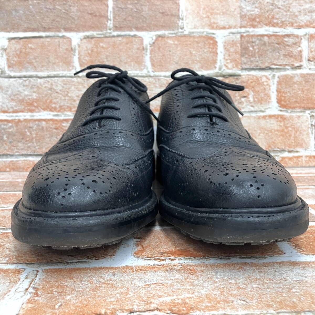 ウィングチップ ブラック