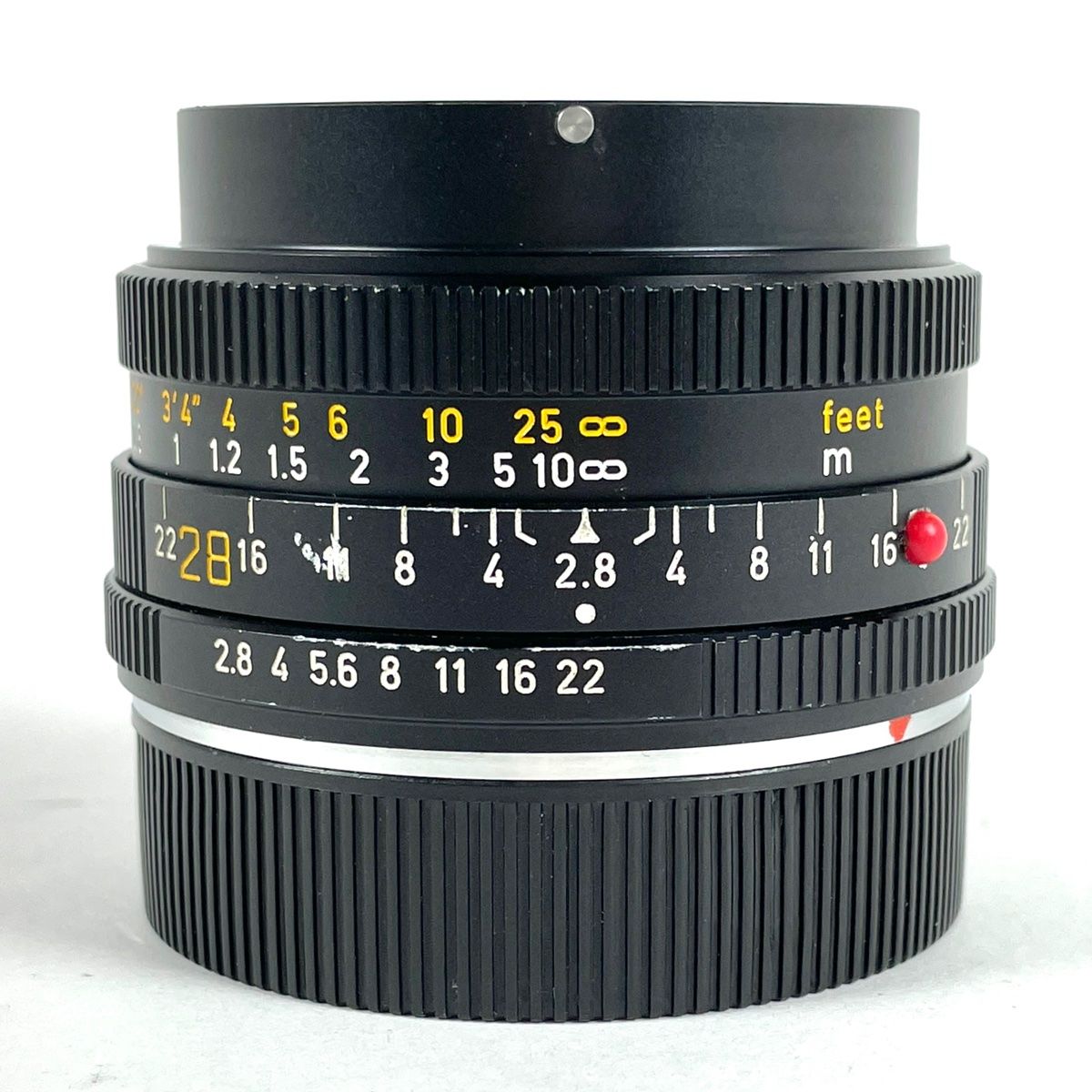 ライカ LEICA ELMARIT-R 28mm F2.8 3CAM ドイツ製 エルマリート 一眼カメラ用（マニュアルフォーカス） 【中古】 -  メルカリ