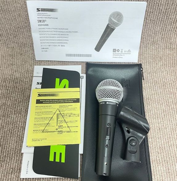 新品未使用 SHURE SM58-S ダイナミックマイク - メルカリ