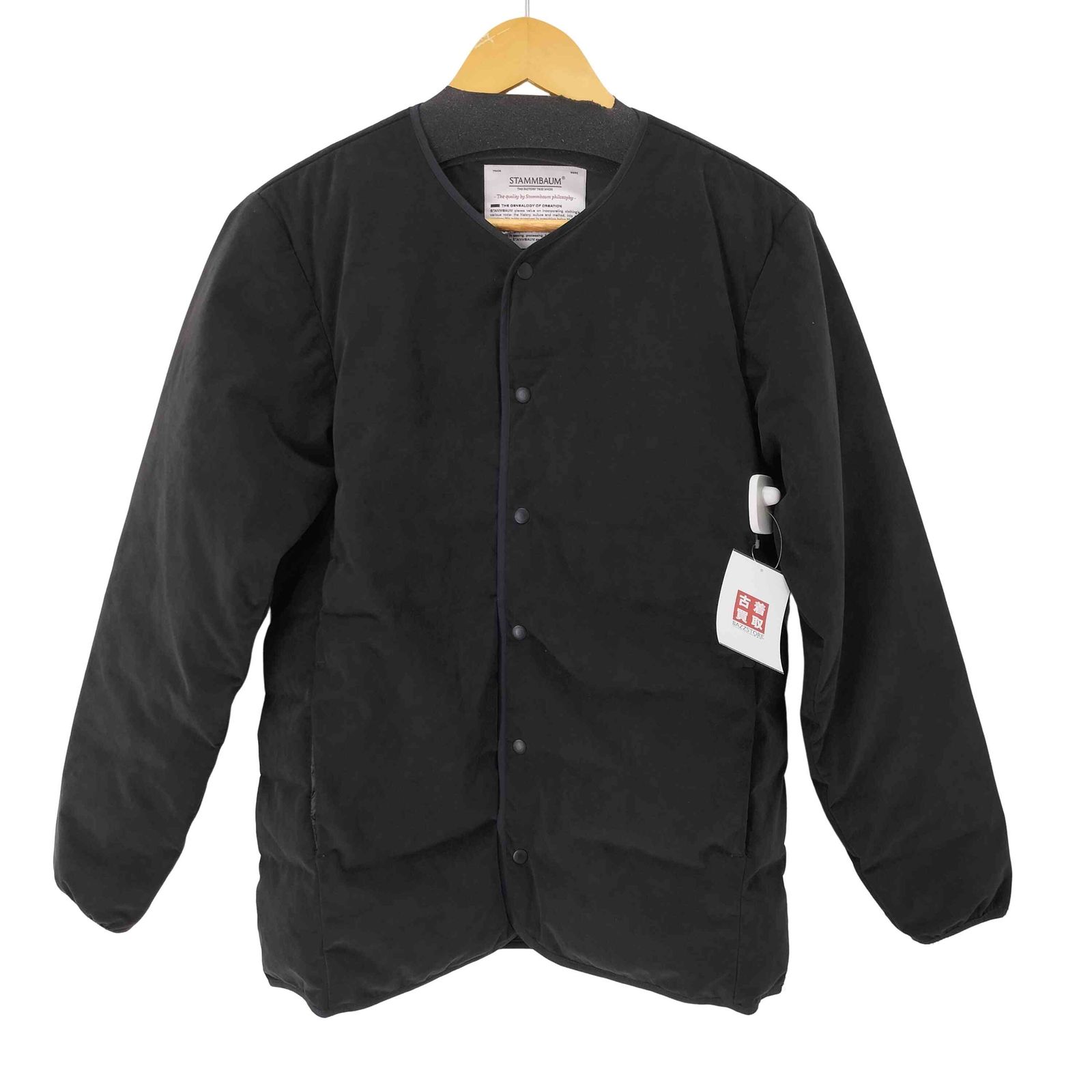シュタンバウム stammbaum ノーカラーダウンジャケット メンズ JPN：M