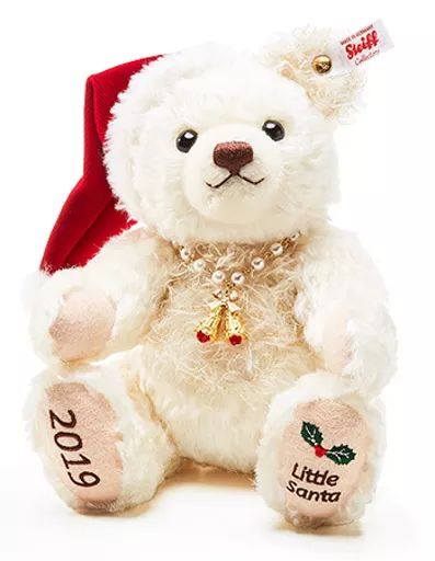 ぬいぐるみ Little Santa 2019 Jingle Bell-リトルサンタ2019 ジングルベル パール - テディベア 24cm