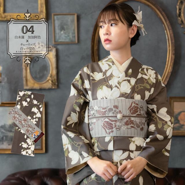 小紋 フルセット 正絹｜淡色ぼかし×上品袋帯コーデ 小紋 フルセット 正絹｜淡色ぼかし×上品袋帯コーデ 2025年版】単衣（ひと