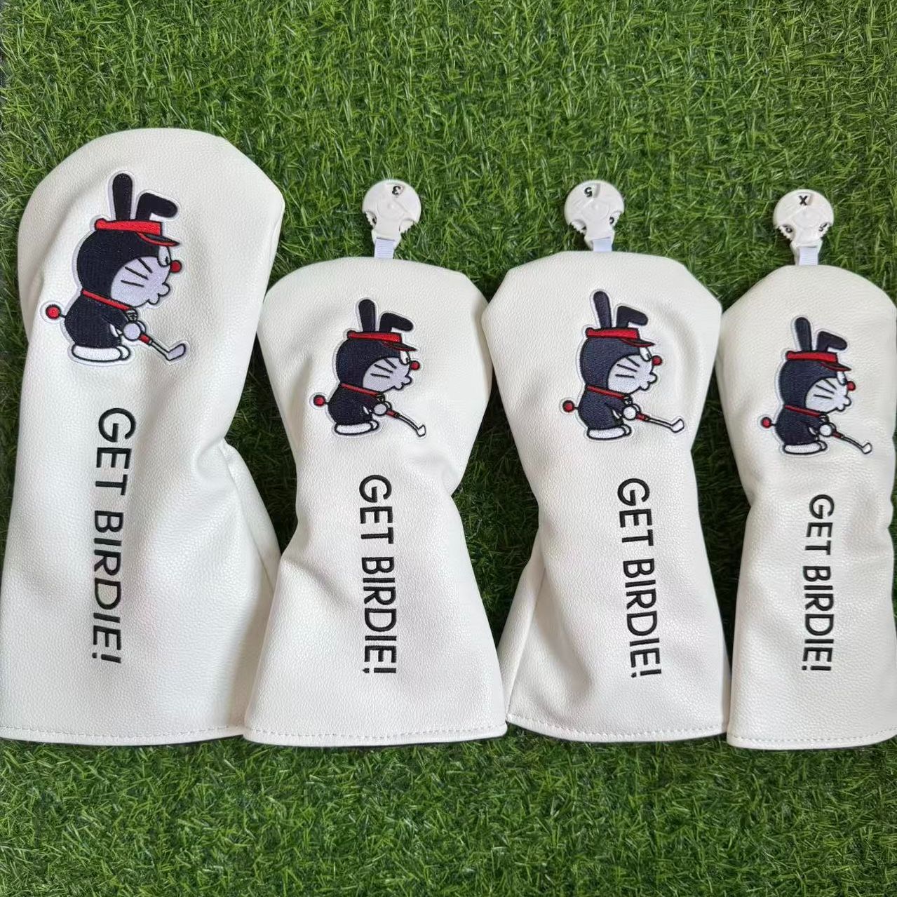 4点セット】新品 ゴルフ クラブ ヘッドカバー ゴルフ
