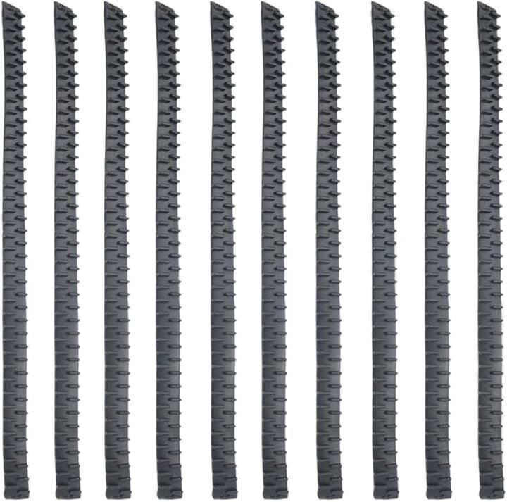 Thumbnail of ideamall Headband Handmade DIY Non-Slip Rubber 10-Piece Set (Black, 8mm)