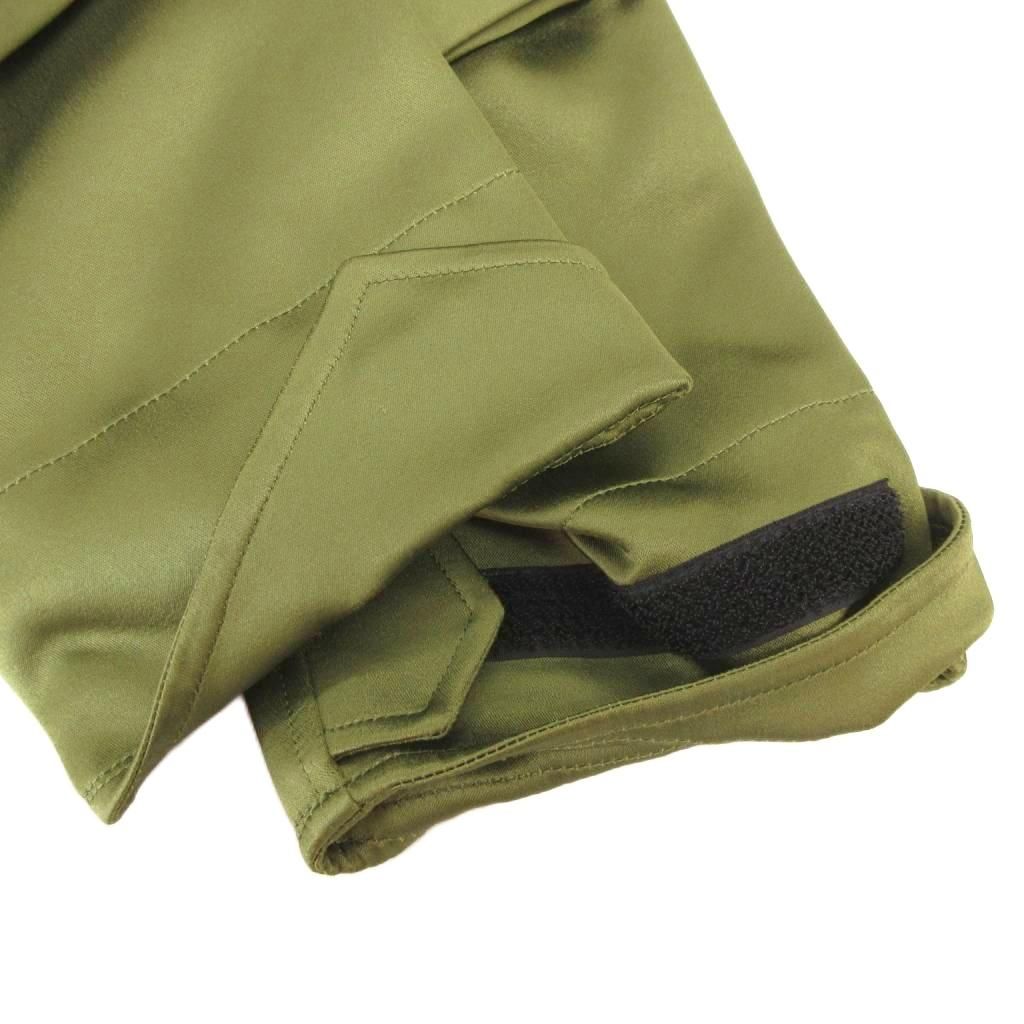 ダンヒル dunhill 近年 ジャケット フード 裾ドロスト XS 緑 グリーン  