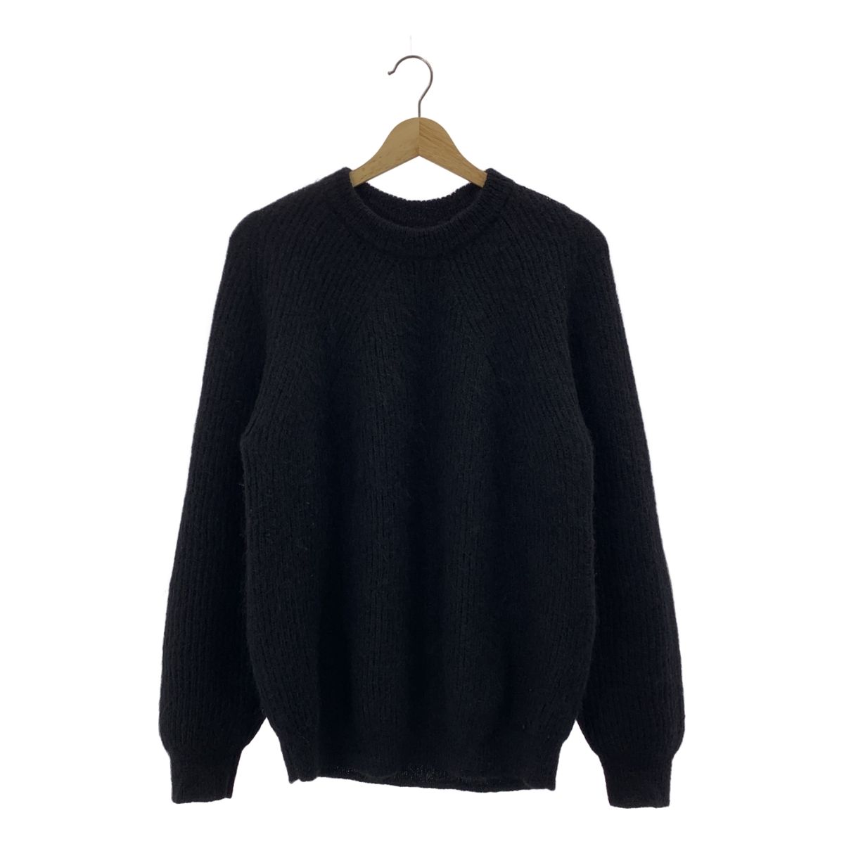 BATONER / バトナー | PURE MOHAIR100％ SIGNATURE CREW NECK モヘア 