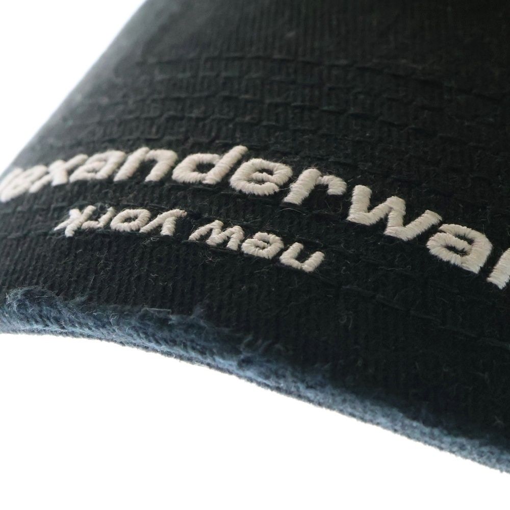 ALEXANDER WANG ロゴ刺繍 コットン ベースボールキャップ alexanderwang アレキサンダーワング ロゴ コットン ベース