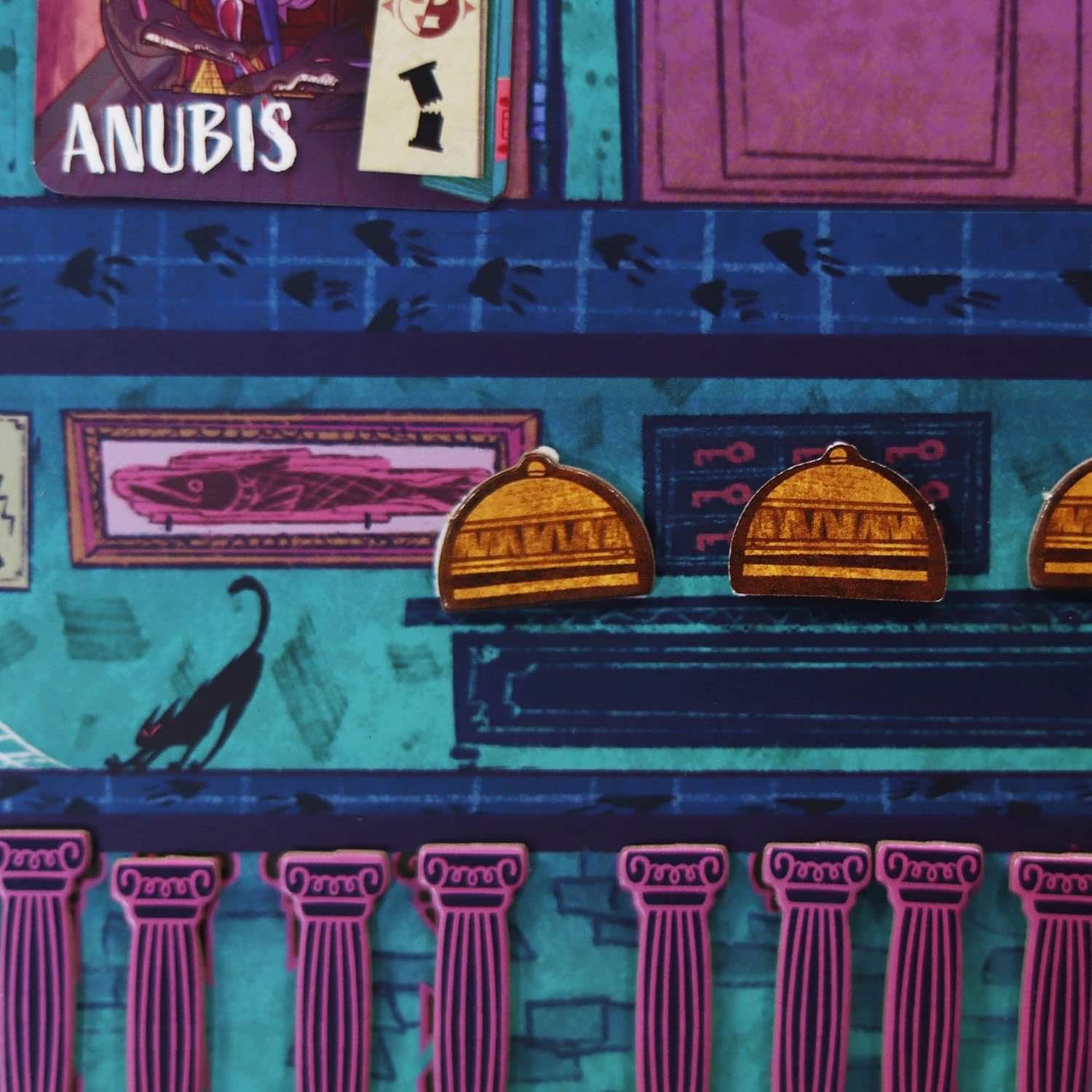 ボードゲーム Hellton Palace ヘルトンホテル ベルホップ管理 ゲスト満足度 戦略的 二人用 ゲーム 冥界テーマ 英語版 日本語説明書なし  - メルカリ