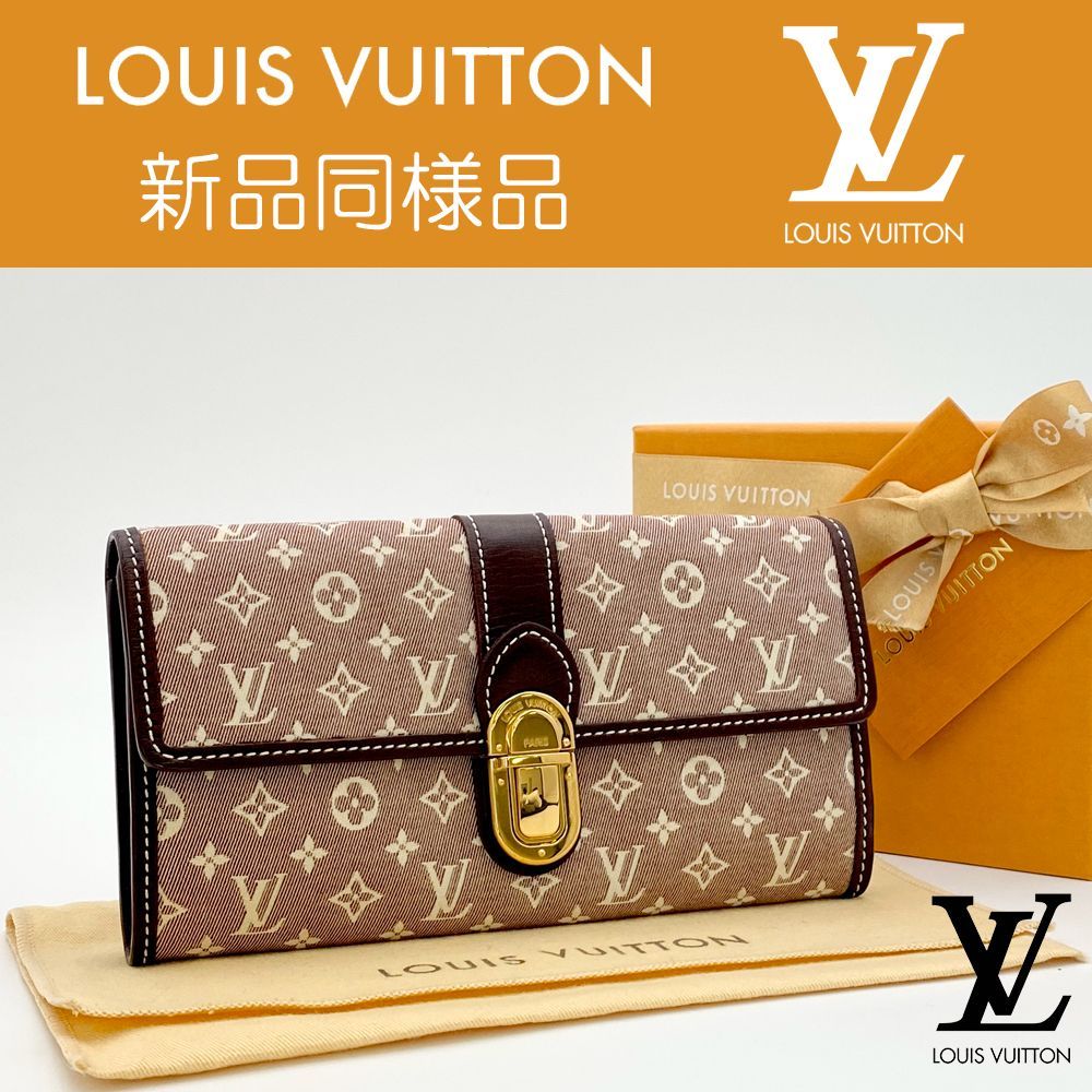 ルイ ヴィトン LOUIS VUITTON 長財布 モノグラム イディール