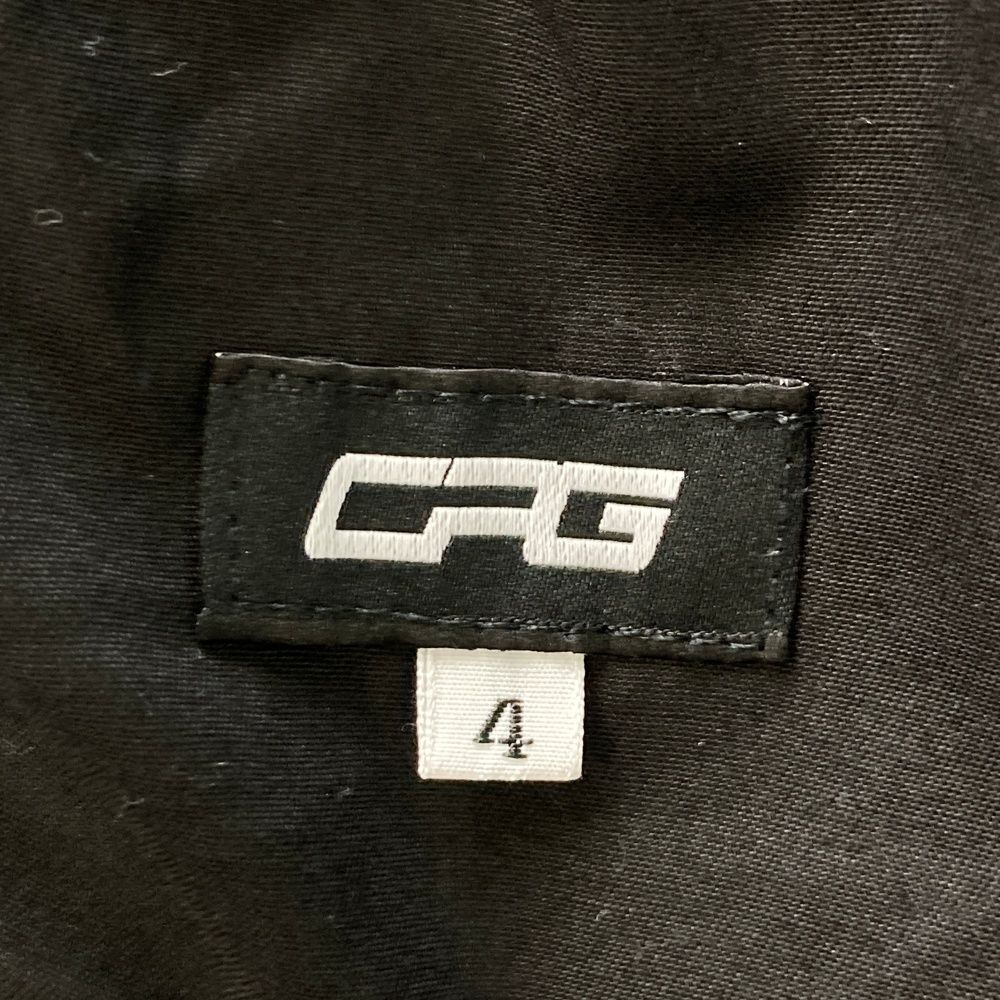 CPG GOLF ブラック ゴルフ　ストレッチパンツ サイズ4 CPGゴルフ(CPG GOLF) タイポグラフィジャガードトラックパンツ