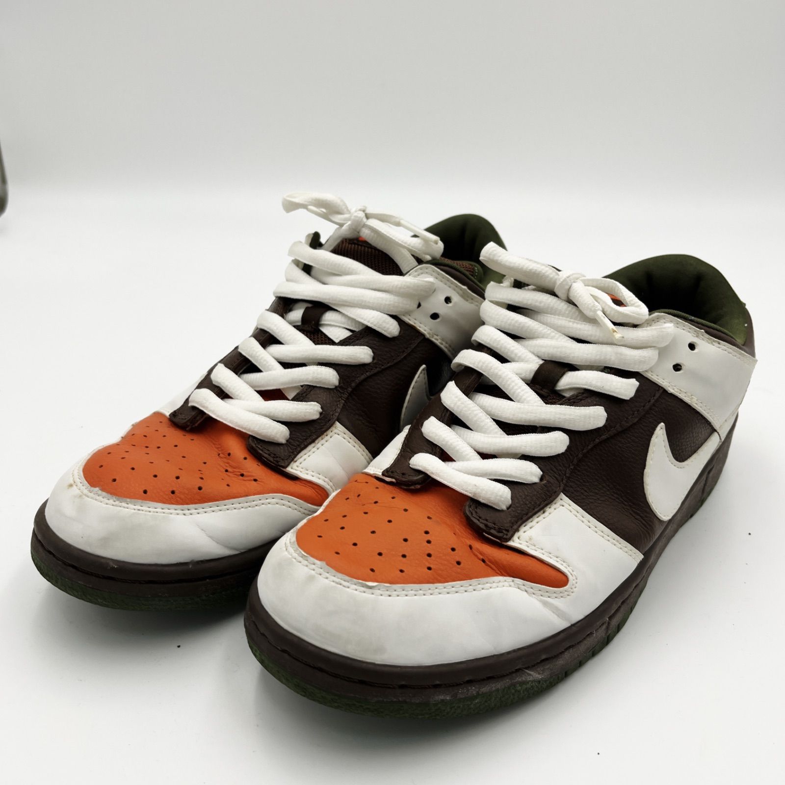 NIKE SB ナイキエスビー DUNK LOW PRO SB OOMPA LOOMPA ダンク プロ エスビー ウンパルンパ ローカット スニーカー  ホワイト ブラウン 304292-228 US9.5 27.5cm SM-18 - メルカリ