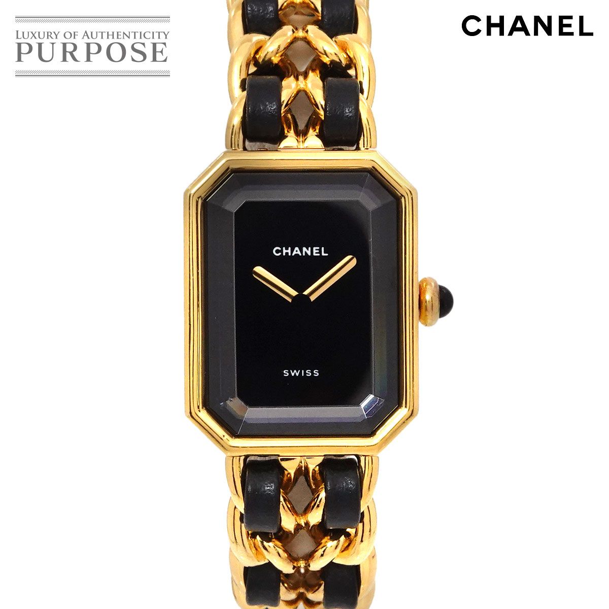 最安値 シャネル CHANEL プルミエール Sサイズ H0001 ヴィンテージ 時計